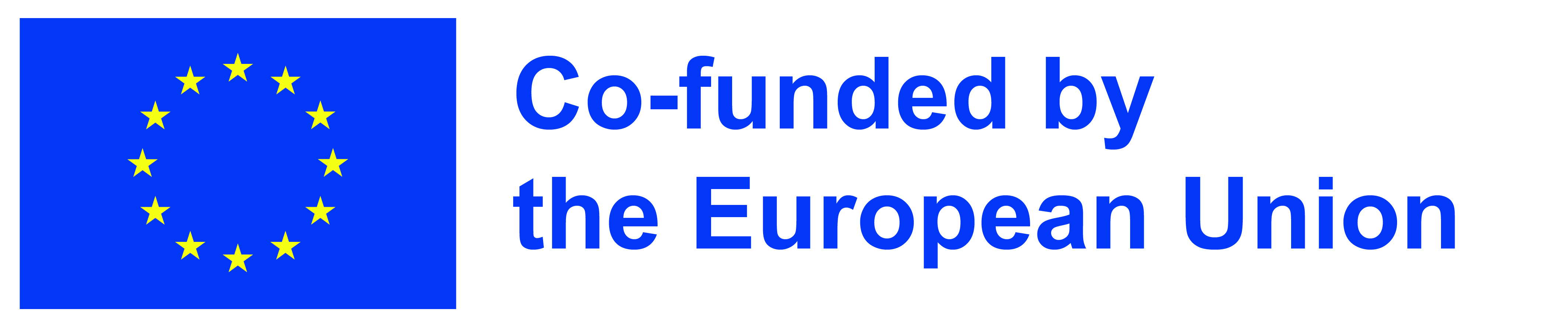 European union -logo and the text Co-funded by the European Union.