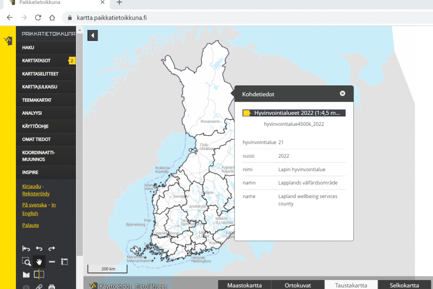 Paikkatietoikkunassa Tilastokeskuksen Uusia Karttatasoja ...